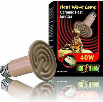 Ngrohës qeramik terrariumi Exo Terra Ceramic Heat Emitter, 40W, bezhë