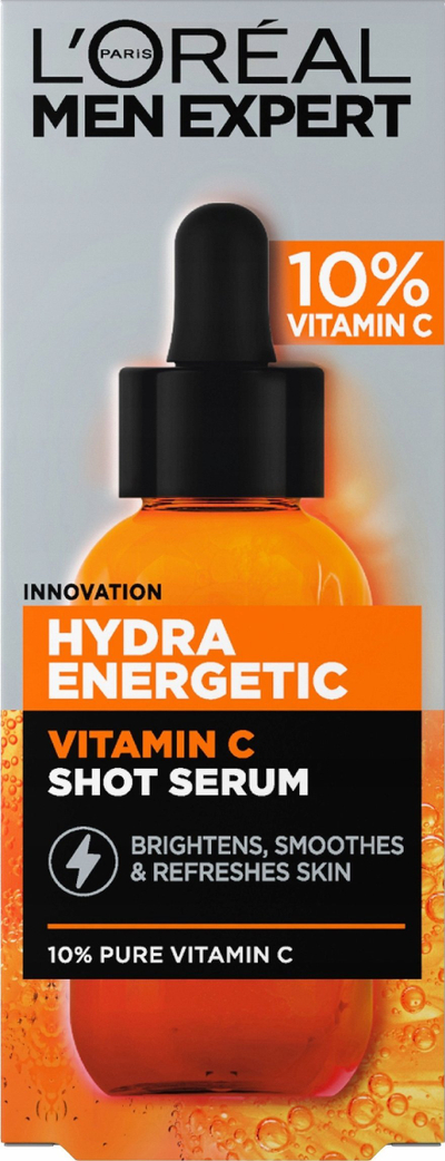 Serum fytyre L'Oreal Men Expert Hydra Energetic Vitamin C Shot, 30ml