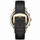 Ora burrash Paul Lorens PL20011A-1A2, kuarc, rrip lëkure 22mm, e zezë