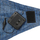 Tendë dielli HI Sun Shade Sail, trekëndore 3x3x3 m, 100 LED me panel dielli, blu