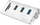 USB разградувач LogiLink CR0045, 3 USB 3.0 порти, читач на SD картички, сребрен