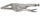 Kapëse bllokuese me hundë të gjatë Irwin Vise-Grip 100mm, çelik, argjend