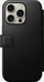 Këllëf folio lëkure Nomad Modern për iPhone 16 Pro, me portofol, i zi