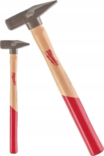 Çekiç bravandreqës Milwaukee Locksmith 300 g, dorezë hickory, e kuqe