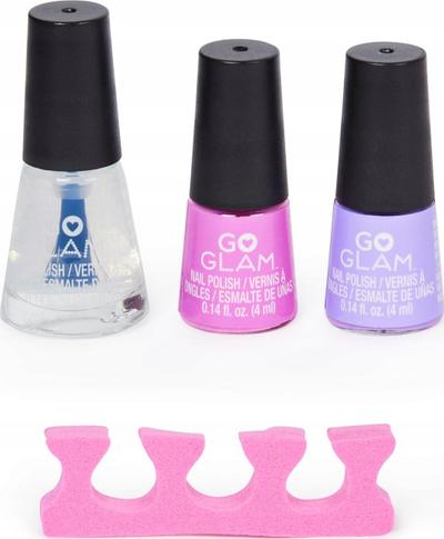 Set lodër për manikyr Cool Maker Go Glam U-nique Nail Salon, 5 pods me dizajne, për kalamaj 8+, shumëngjyrësh
