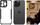 Mbrojtëse telefoni Tactical Quantum Stealth Cover për iPhone 15 Pro, TPU, transparente me detaje t’zeza