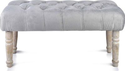Stol Affek Design ENZO, 80 x 40 x 38 cm, i hirtë