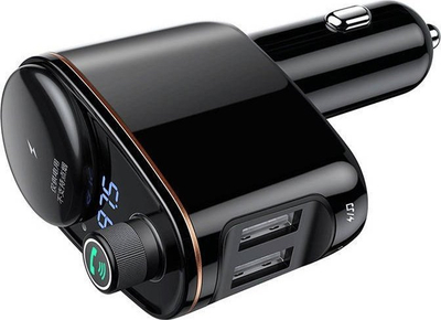 Transmetues makine Baseus, Bluetooth FM, 2x USB, i zi