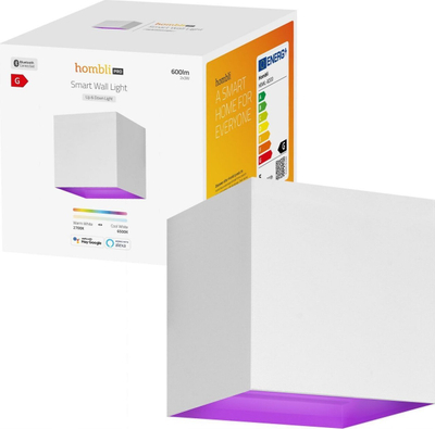 Dritë muri smart Hombli HBWL-0209, 600 lumen, e bardhë