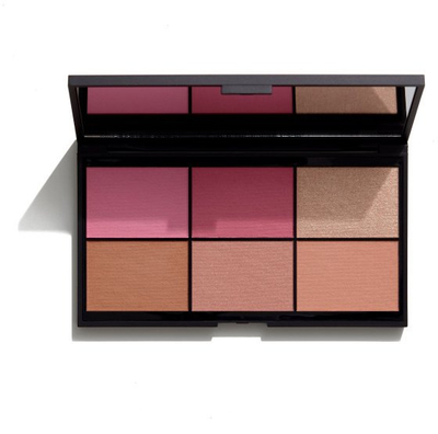 Paletë rumënash Gosh Mix & Match Contouring Blusher, Shade 001, 16 g, shumëngjyrëshe