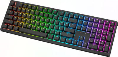 Tastierë gaming Ducky Zero 6108 Classic, wireless, RGB, Cherry MX2A Blue, e zezë