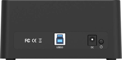 Dok stacion për HDD SSD Orico, SATA 2.5"/3.5", USB 3.0, i zi