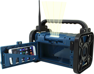 Radio kantjeri Soundmaster DAB85BL, DAB, IP44, blu me të zezë