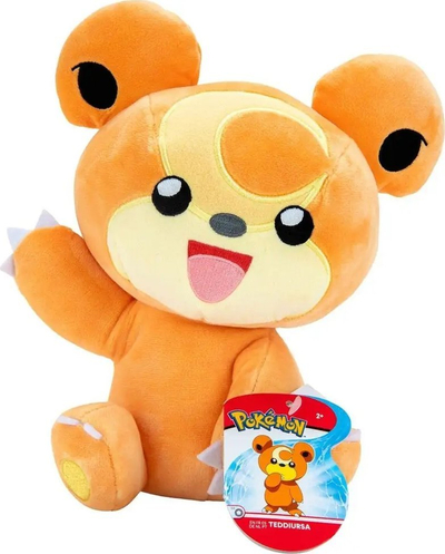 Lodër pellushi Pokémon 12\", personazh i përzier, shumëngjyrëshe