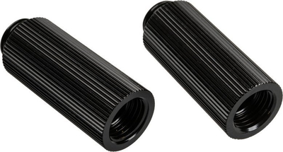 Adapter zgjatues për ftohje uji Bitspower Touchaqua 40mm, set 2 copë, G1/4, i zi