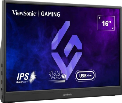 Monitor portativ Viewsonic VX1654, 15.6", Full HD 144Hz, i zi