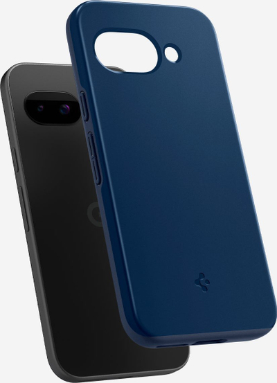 Футрола за телефон Spigen Thin Fit MagSafe, за Google Pixel 9a, темно сина