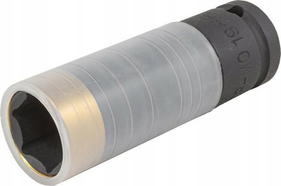 Çelës goditës ROCKFORCE 1/2", 19mm, mur i hollë, me mbërthesë mbrojtëse