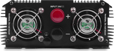 Inverter voltazhi Volt IPS-2600N, 24V në 230V, 1300W, me USB, ngjyrë e zezë