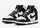 Atlete Nike Dunk High W DD1869-103, lëkurë, të bardha të zeza