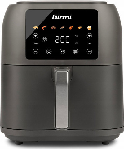 Fritezë Girmi FG92, 8L, 1700W, temperaturë deri 200°C, inoks