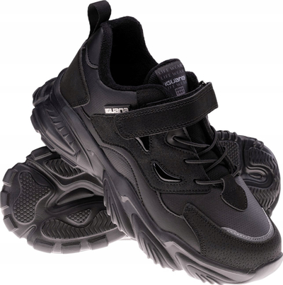 Atlete për kalamoj Iguana Bondo Teen 92800555411, mbyllje me shirit ngjitës, taban EVA, të zeza