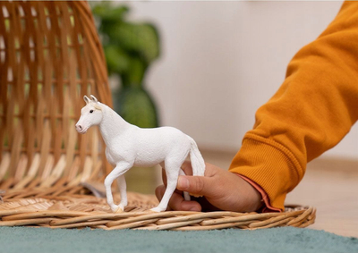 Figurë lodër Schleich Farm World Camarillo Mare, plastike, e bardhë