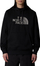 Bluzë me kapuç The North Face Drew Peak Pullover Hoodie M NF0A89EMJK31, pambuk, e zezë