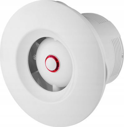 Ventilator kanal-i Awenta Fi125 WXO125R, me sensor lëvizje dhe timer, 125mm, i bardhë