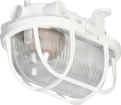 Llampë murale Light A1110-P OVAL-7040T-P, 40W, IP44, e bardhë