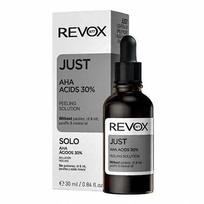 Serum pulitës Revox B77 Just AHA Acids 30, 30 ml, për fytyrë