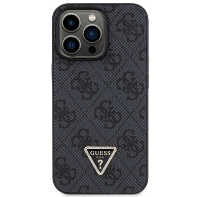 Futrollë telefoni Guess GUHCP13LP4TDSCPK, për iPhone 13 13 Pro, Crossbody, e zezë
