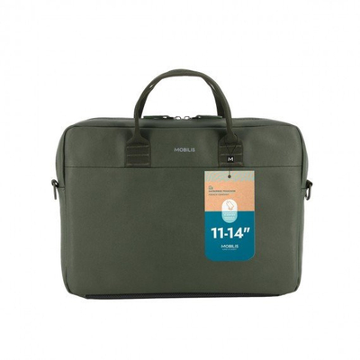 Торба за лаптоп Mobilis Origine 2 Ladies Case, 14", со ремен за рамо, каки боја
