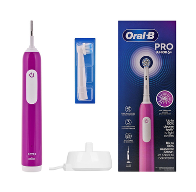 Furçë dhëmbësh elektrike Oral B Junior Pro 6+, me bateri, lejla
