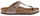 Sandale flip-flop Birkenstock Gizeh, lëkurë e vajosme, Regular Wide, Tobacco Brown