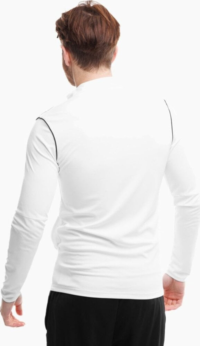 Bluzë sportive Nike Dri-FIT Park 20 Track për burra FJ3022 100, Dri-FIT, me zinxhir, e bardhë