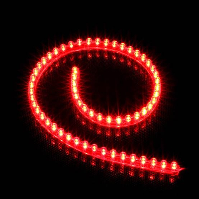 Shirit LED Lamptron FlexLight Standard, 12x LED, 12V Molex, i kuq