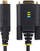 Kabllo USB në Serial StarTech 3ft 1m, USB A në DB9 RS232, me FTDI, e zezë