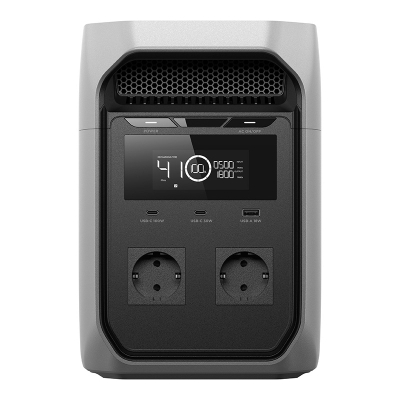 Stacion portabël energjie EcoFlow DELTA 3 Classic, 1024Wh, 1800W, gri