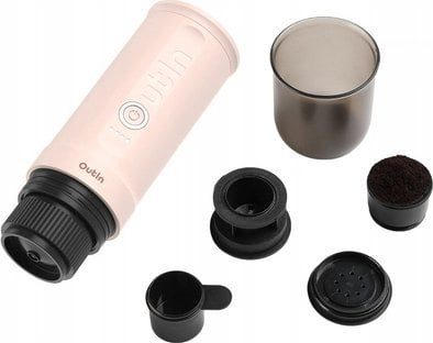 Пренослив апарат за еспресо OutIn Nano 3 Cup, електричен, со полначка батерија, Rose Quartz