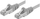 Kabllo rrjeti Goobay crossover 50126, F/UTP Cat 5e, 0.5m, gri