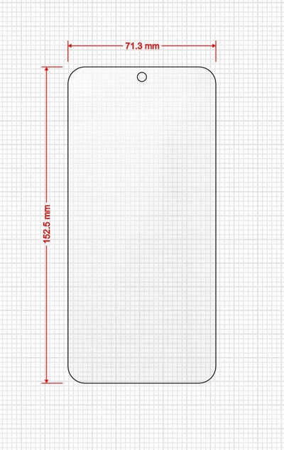 Foli mbrojtëse ekrani Grizz MatteScreen Easy për Samsung Galaxy A54, set 2 copë, e mat, transparente