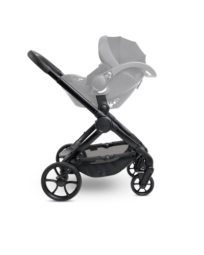 Karrocë bebe iCandy Peach 7 Studio, set komplet 3 në 1, deri 25kg, e zezë