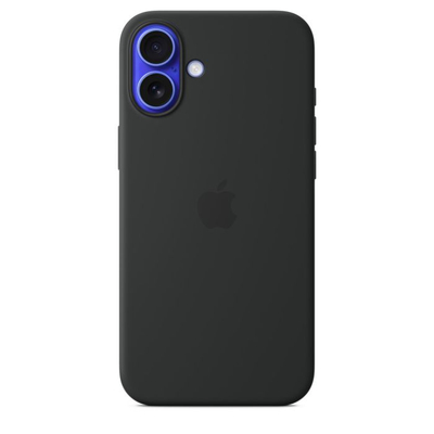 Apple iPhone 16 Plus Silicone Case with MagSafe, Black
