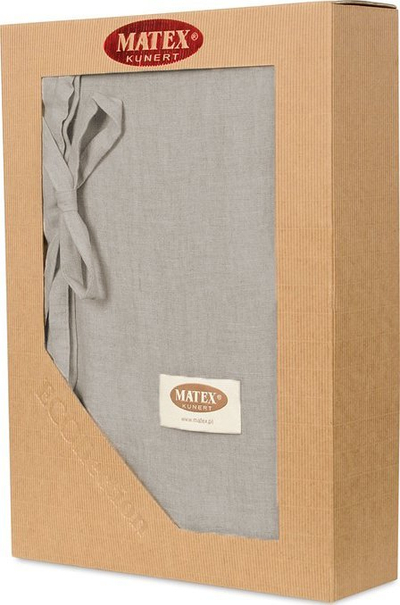 Set shtrati Posten Bedding Anov, 160x200, linen, gri e thjeshtë