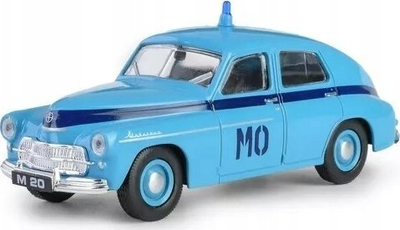 Maket makine PRL Warszawa M-20 MO Daffi, model për koleksion, për zbukurim, shumëngjyrësh