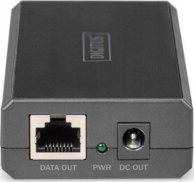 Ndarës PoE Digitus Gigabit Ethernet, 802.3bt, 51W, i zi