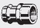 Përshtatës tranzicioni Viega Profipress S FKM 628895, 22mm x 3/4", bronz