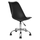 Karrige zyre Vegas HM1052.01, rregullim lartësie, 48x56x95 cm, e zezë