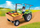Lodër Playmobil traktor me rimorkjo 71249, set fermë, plastike, shumëngjyrëshe